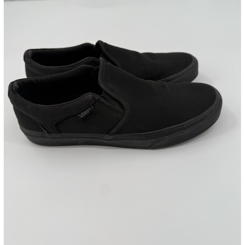 Vans  Slip On Canvas Skate Shoes MENS  Size 7 Black